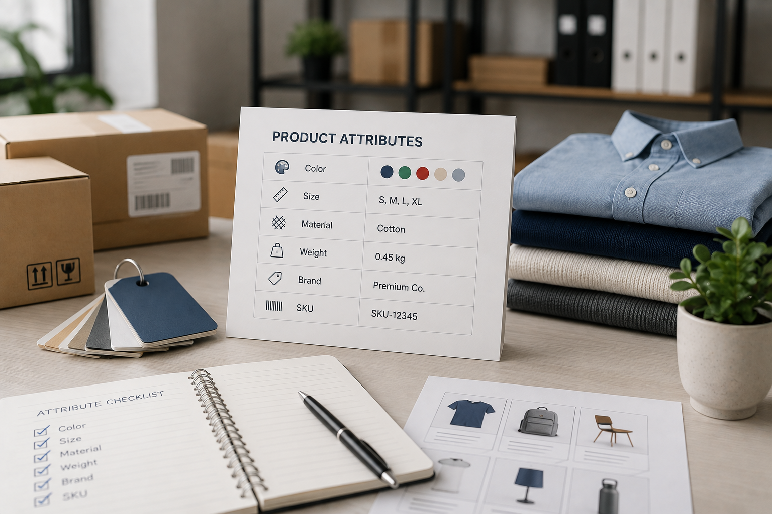 Managing Product Attributes using Catalog software